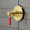 Kingston Brass KS3037DKL Single-Handle Three-Way Diverter Valve with Trim Kit, Brushed Brass KS3037DKL - alternate 6